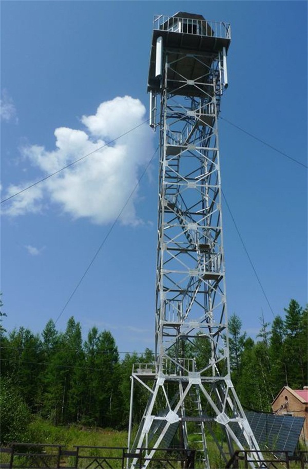 森林監(jiān)控塔是怎樣制作的?