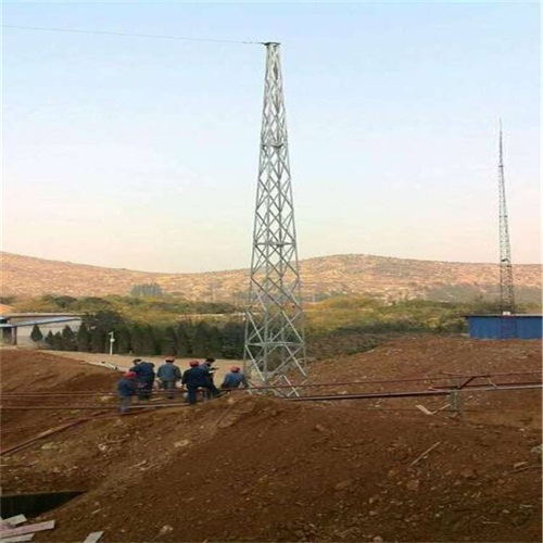 河北30米三角圓鋼避雷塔哪家好？