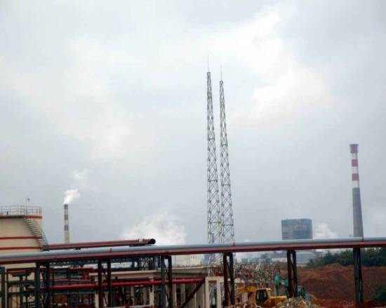 30mgfl四柱角鋼避雷針?biāo)┕D